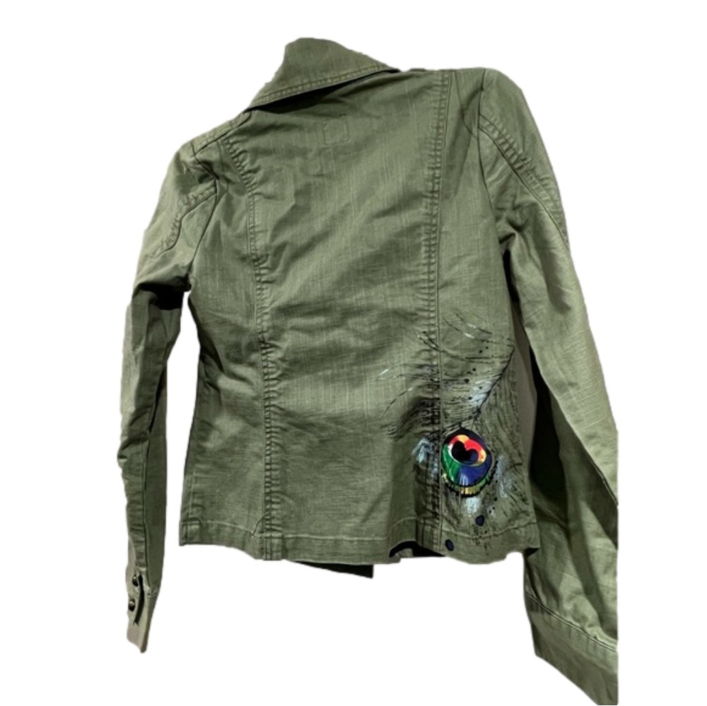 ROXY Adorable Military Style jacket - Picture 4 of 7